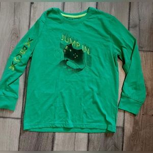☆NWOT☆ Xbox Green long sleeve Tee boys 14-16